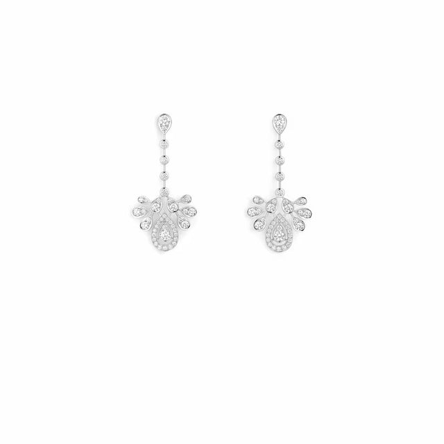 Boucles d'oreilles Joséphine Aigrette Impériale - 083102