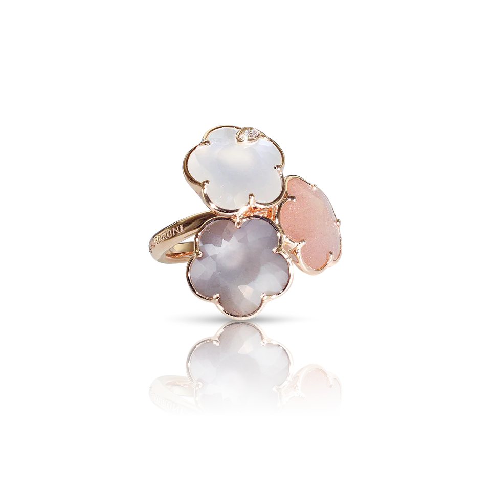 BAGUE PETIT JOLI BOUQUET LUNAIRE - 16336R