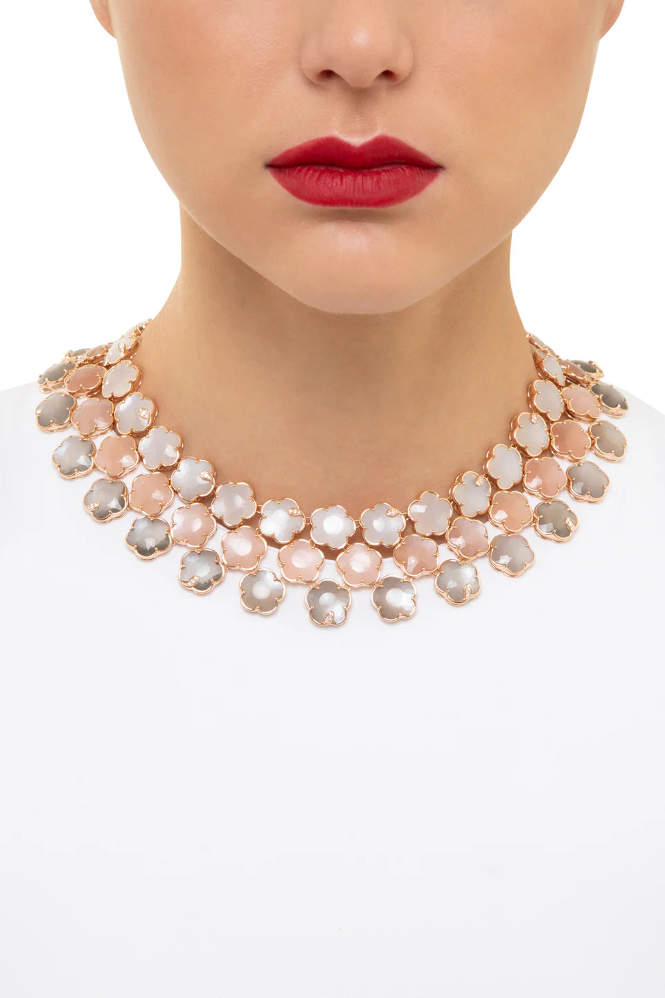 COLLIER PETIT JOLI BOUQUET LUNAIRE - 16346R
