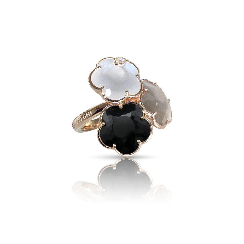 BAGUE PETIT JOLI BOUQUET LUNAIRE - 16356R