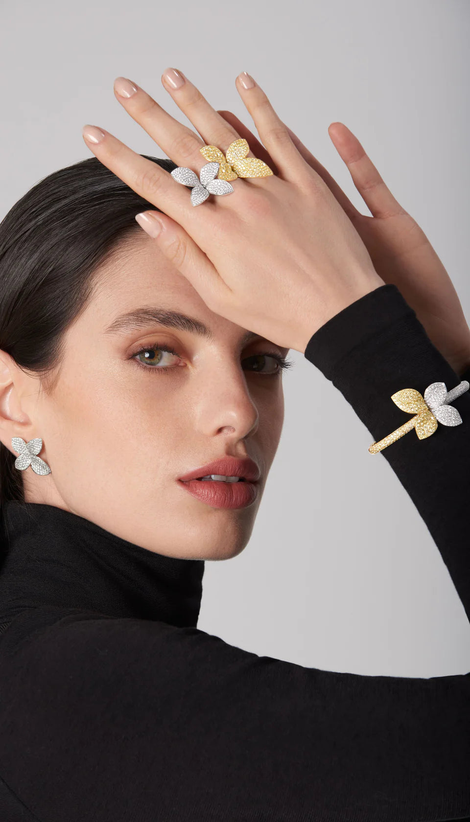 BAGUE GIARDINI SEGRETI AURA - 16604BG