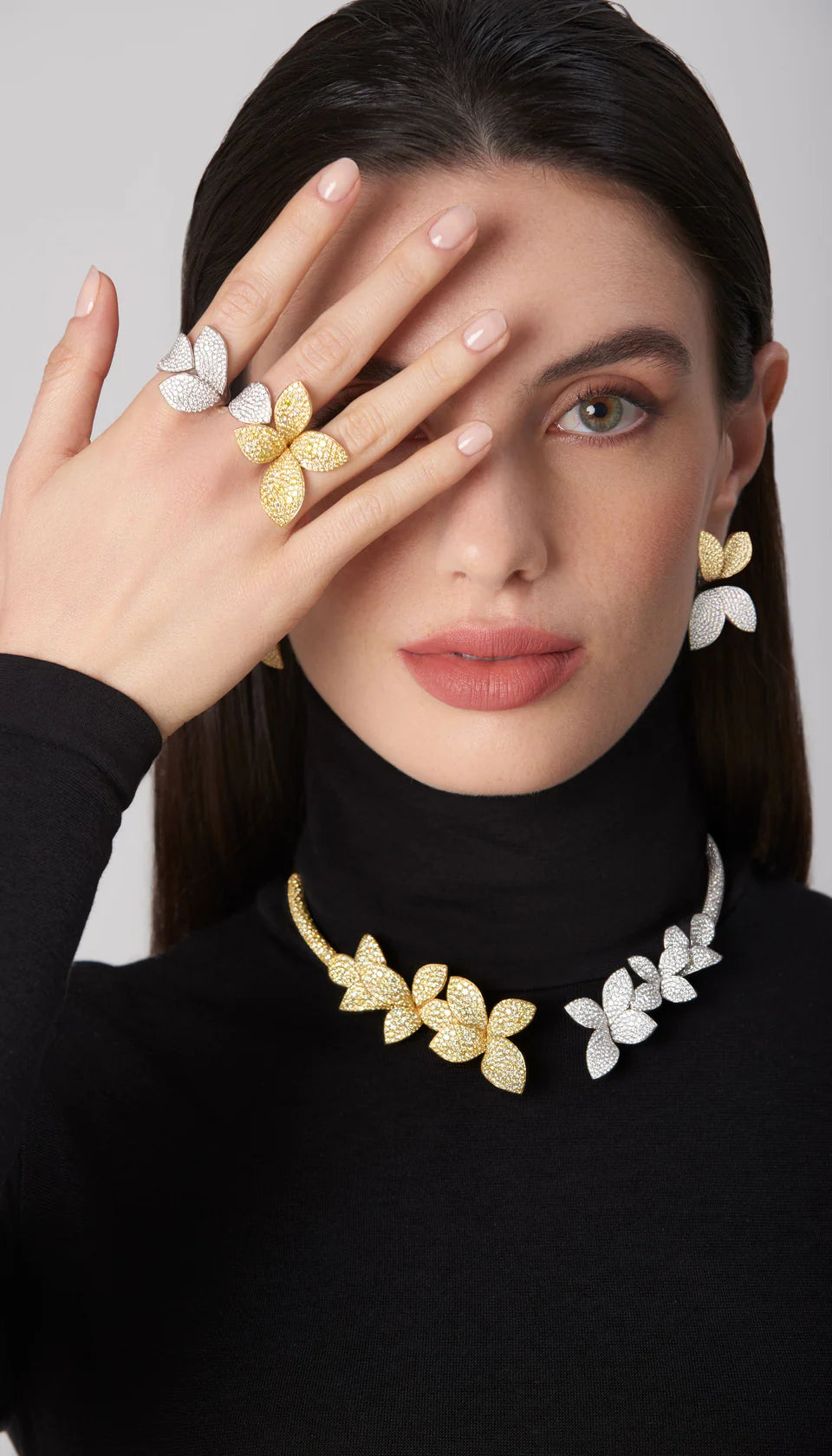 BAGUE GIARDINI SEGRETI AURA - 16584BG