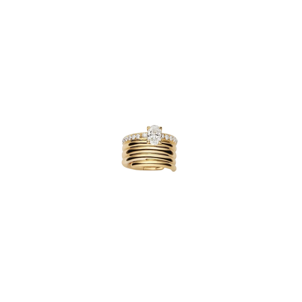 Boucle d'oreille Blast en or rose - EBL3AAPG0000R
