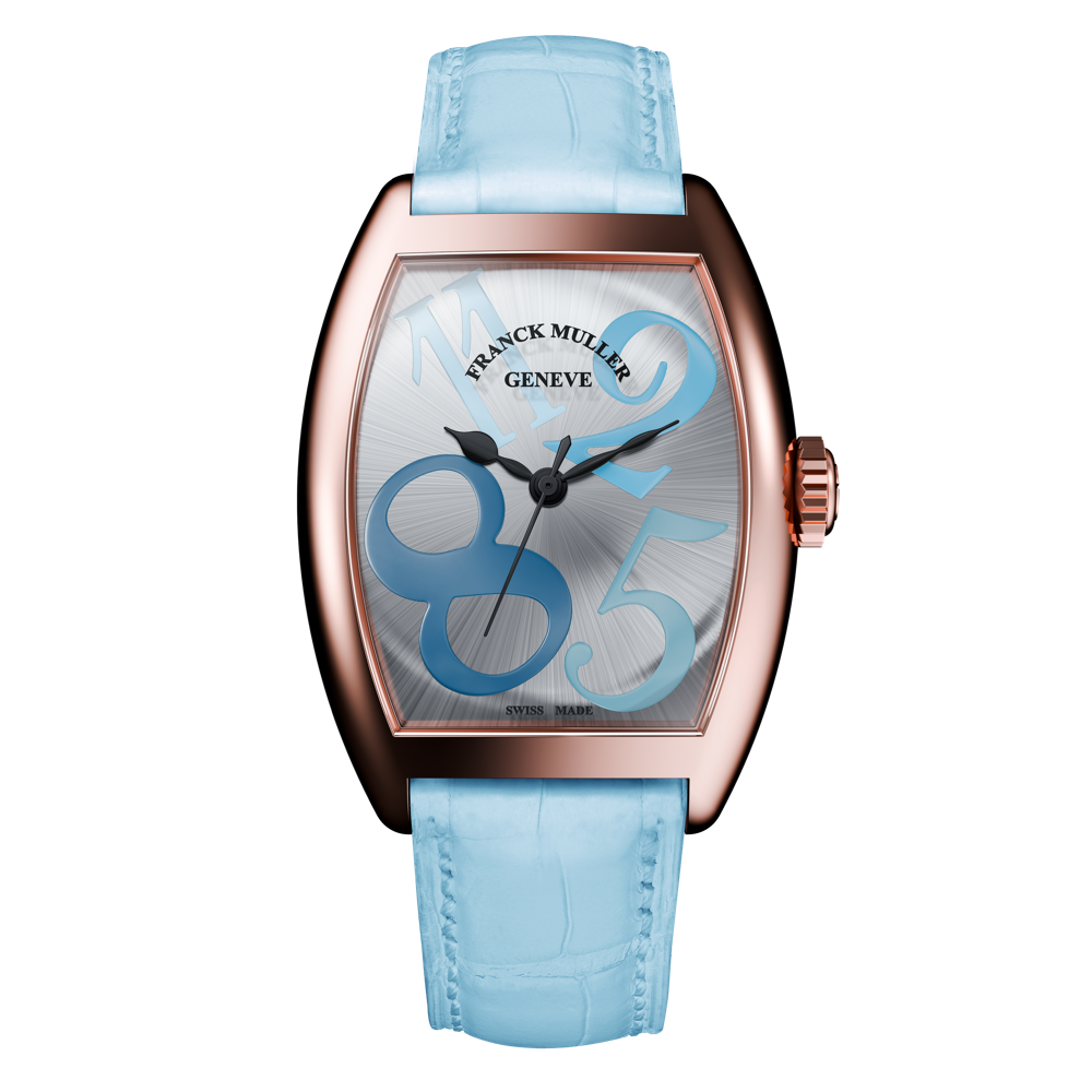 Montre Fanck Muller Cintrée Curvex Lucky 8 7500 SC AT FO Lucky 8