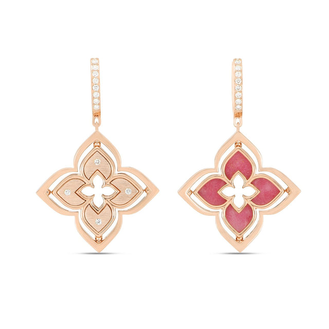 BOUCLES D'OREILLES PRINCESSE VÉNITIENNE AVEC DIAMANTS ET RHODONITE - ADV888EA2430_R_07