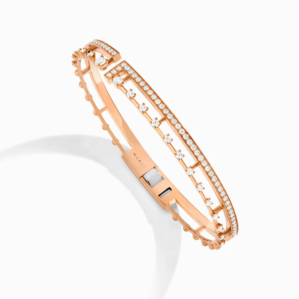 Bracelet à charnière ouverte Avenues - AVEN-B2