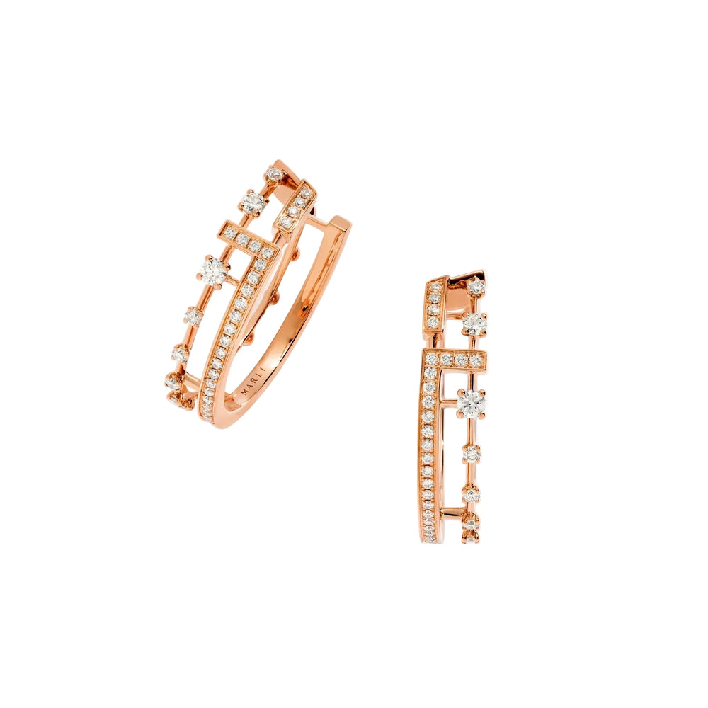 Boucles d'oreilles Marli NY créoles Avenues - AVEN-E2RGDD