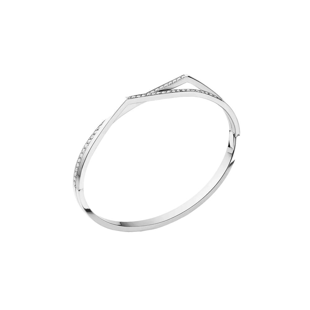 Bracelet Repossi Antifer en or blanc pavé de diamants - BAF2BDWG00000