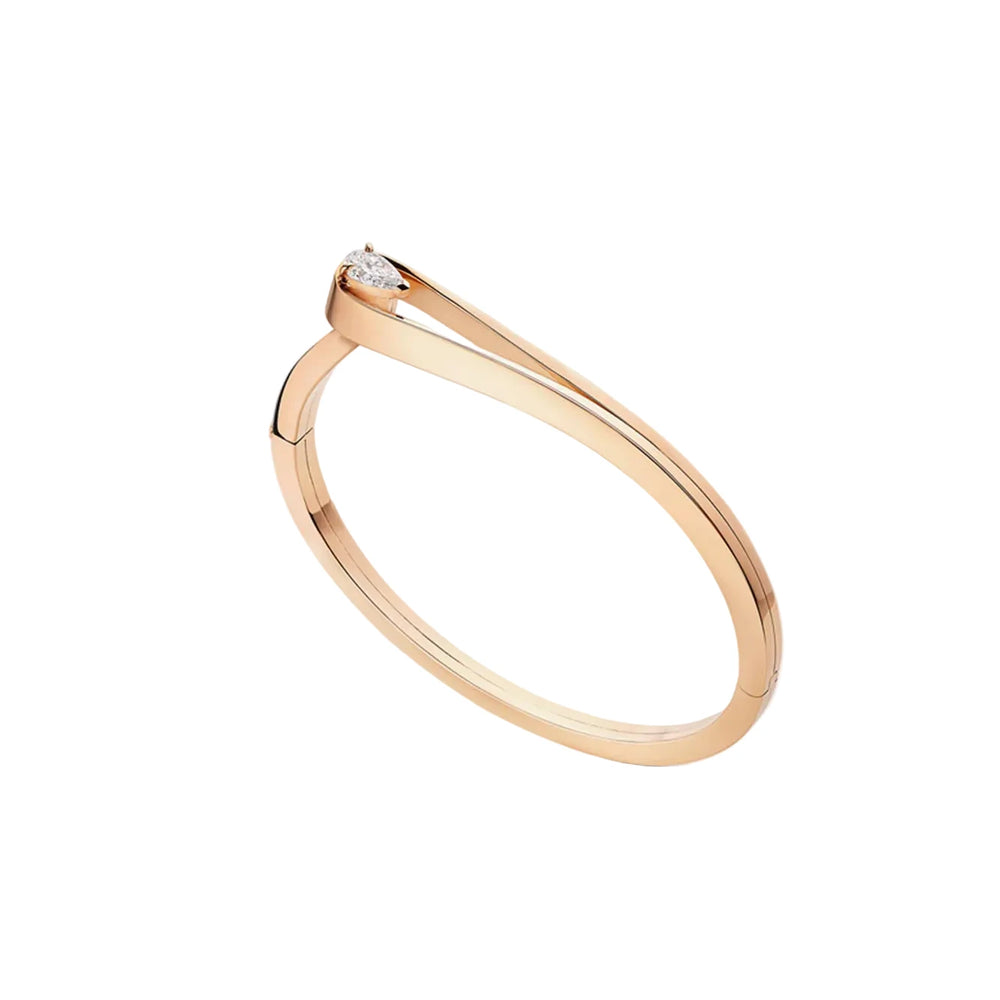 Bracelet Repossi Serti Inversé en or rose - BCR1AAPG05000