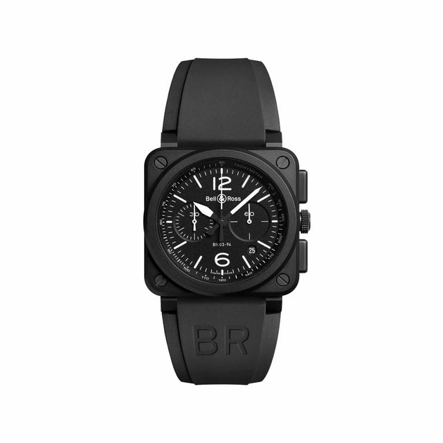 BR-03 Chrono Black Matte - BR0394-BL-CE