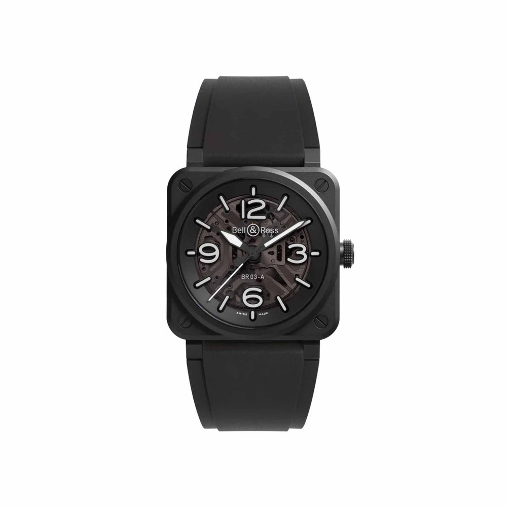 BR-03 Skeleton Black Ceramic - BR03A-BL-SKCE/SRB