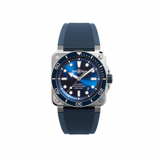 BR-03 Diver Blue Steel - BR03A-D-BLU-ST/SRB