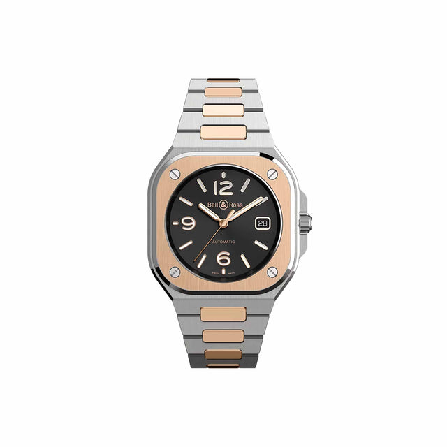 BR 05 BLACK STEEL & GOLD - BR05A-BL-STPG/SSG