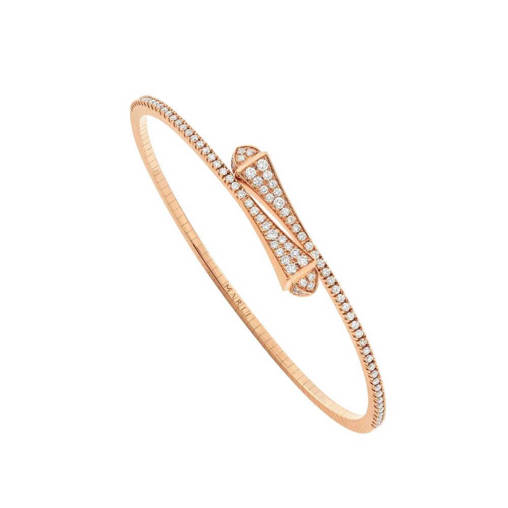 Bracelet Marli NY Cleo Full Diamond - CLEO-B10RGDD