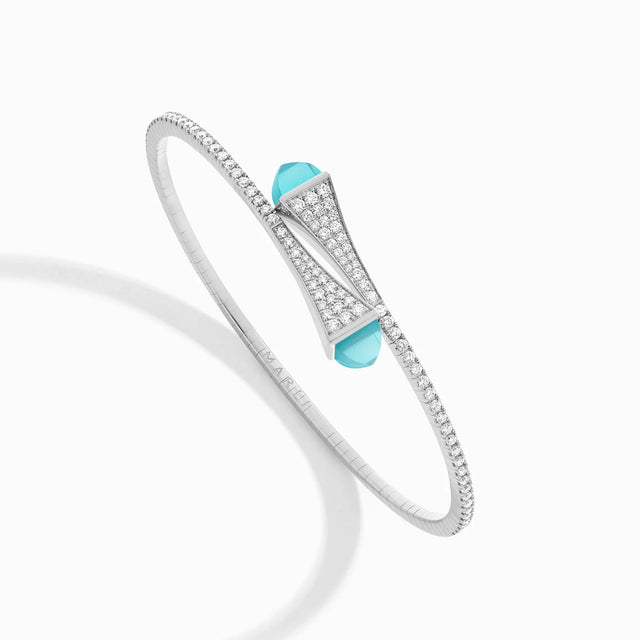 Bracelet à enfiler Cleo Diamond Midi - CLEO-B47WGBC
