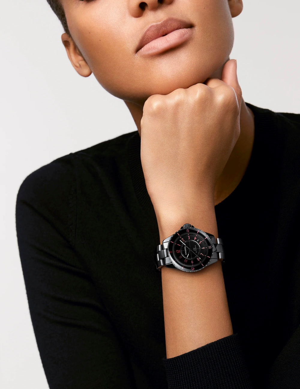 Montre Chanel J12 Blush BLUSH 38 MM - H10312