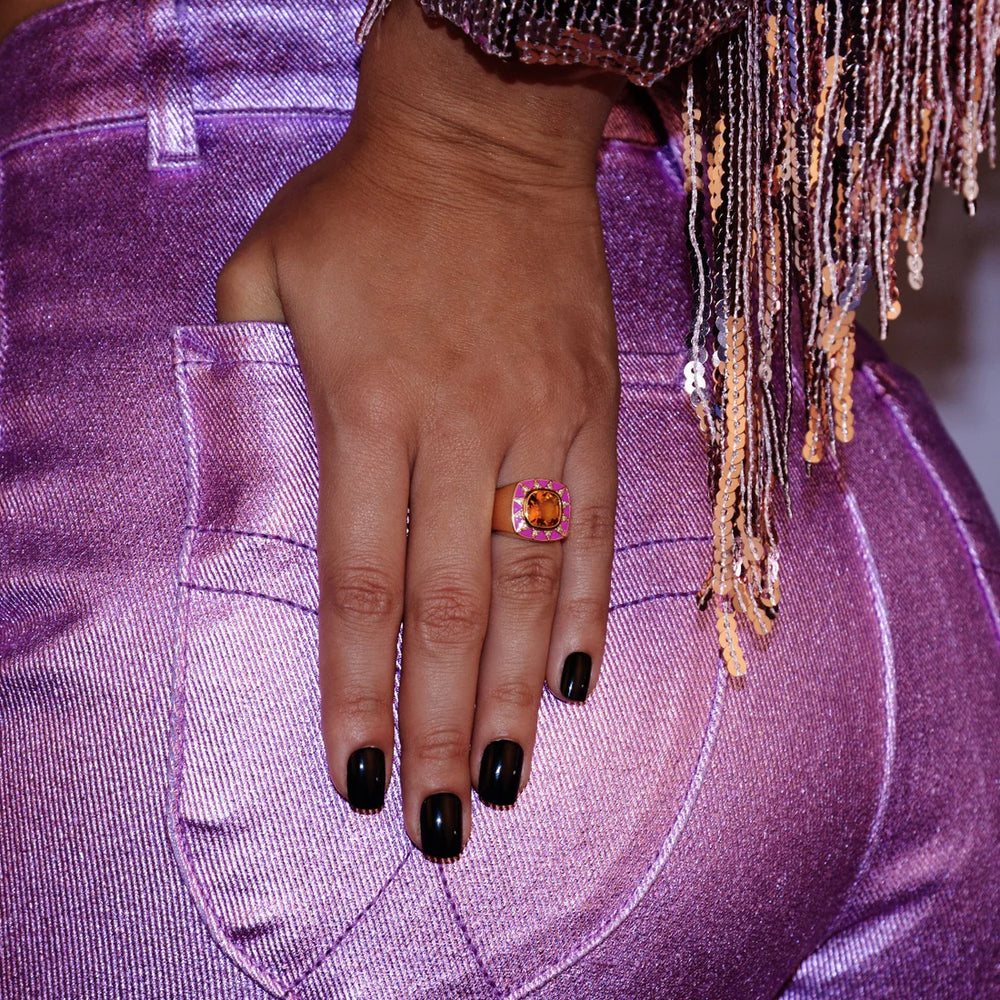 Bague Van Den Abeele Stella violine