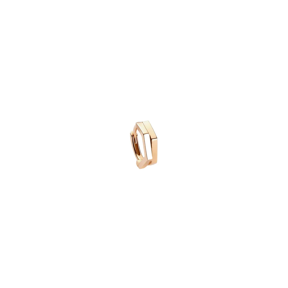 Boucle d'oreille Repossi Antifer 2 rangs en or rose - EAF0AEPG00000