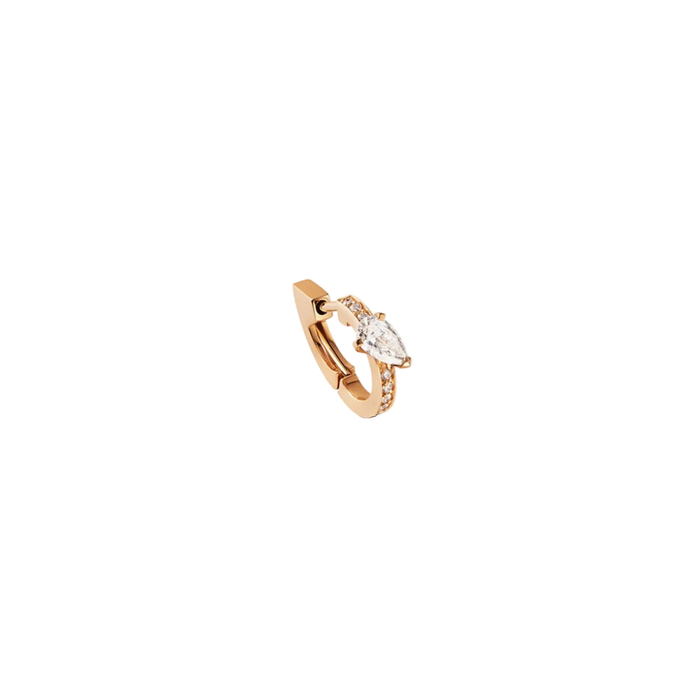 Boucle d'oreille serti sur vide en or rose - EHA3ADPG00000
