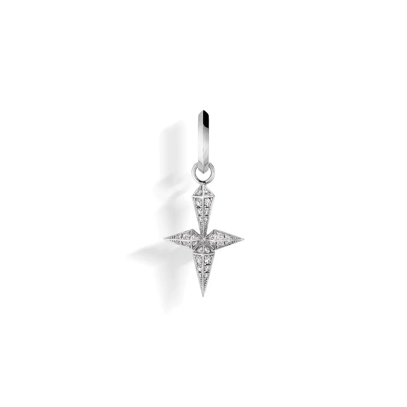 CRÉOLE ROCKAWAY CROIX DIAMANTS & ARGENT - FSJ400