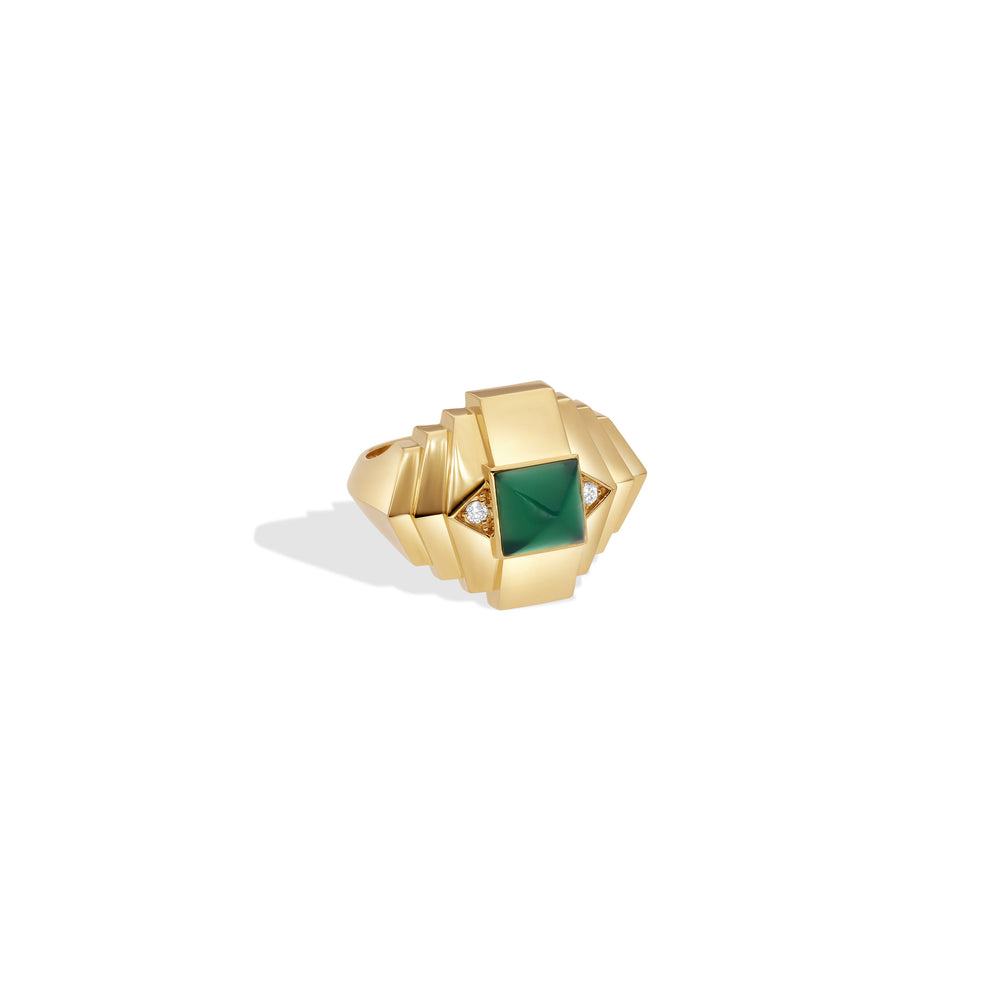 Bague Rockaway Mini Pyramide - FSJ711