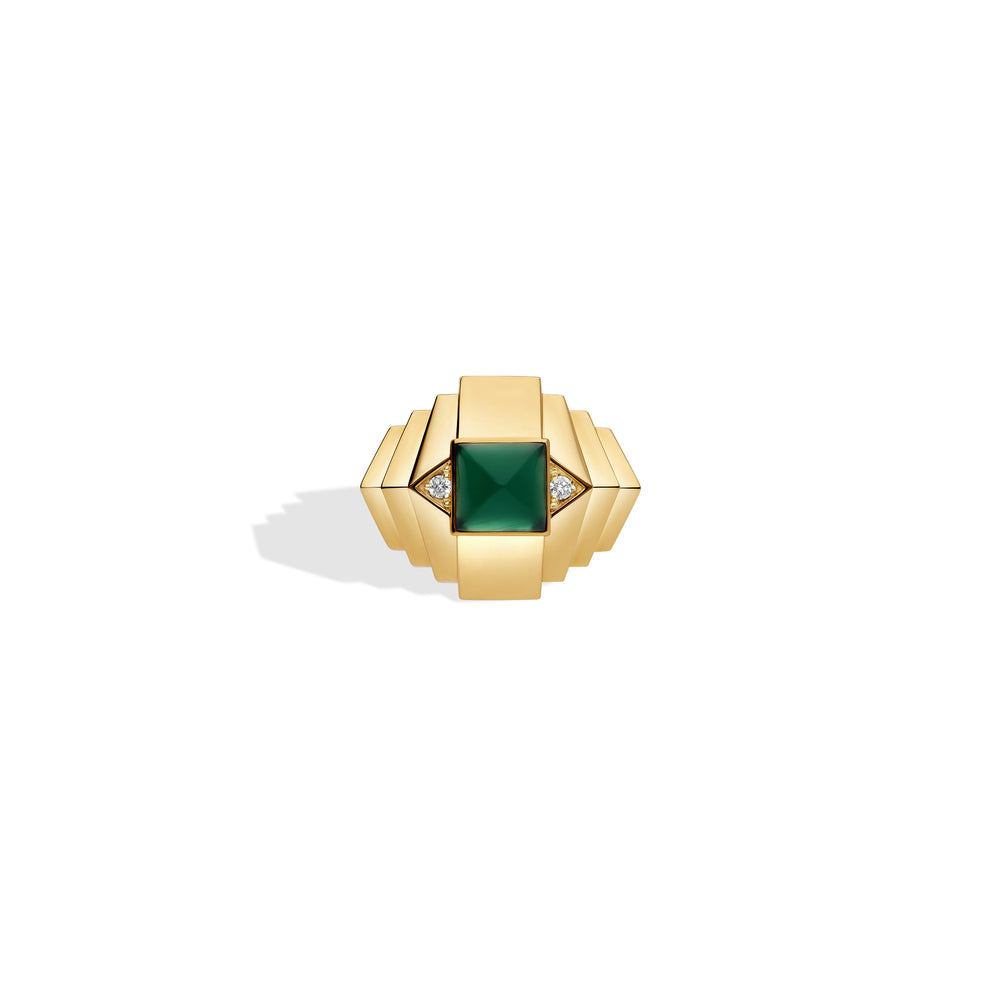 Bague Rockaway Mini Pyramide - FSJ711