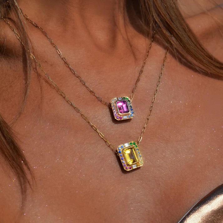 Collier Van Den Abeele Margareth spécial tourmaline