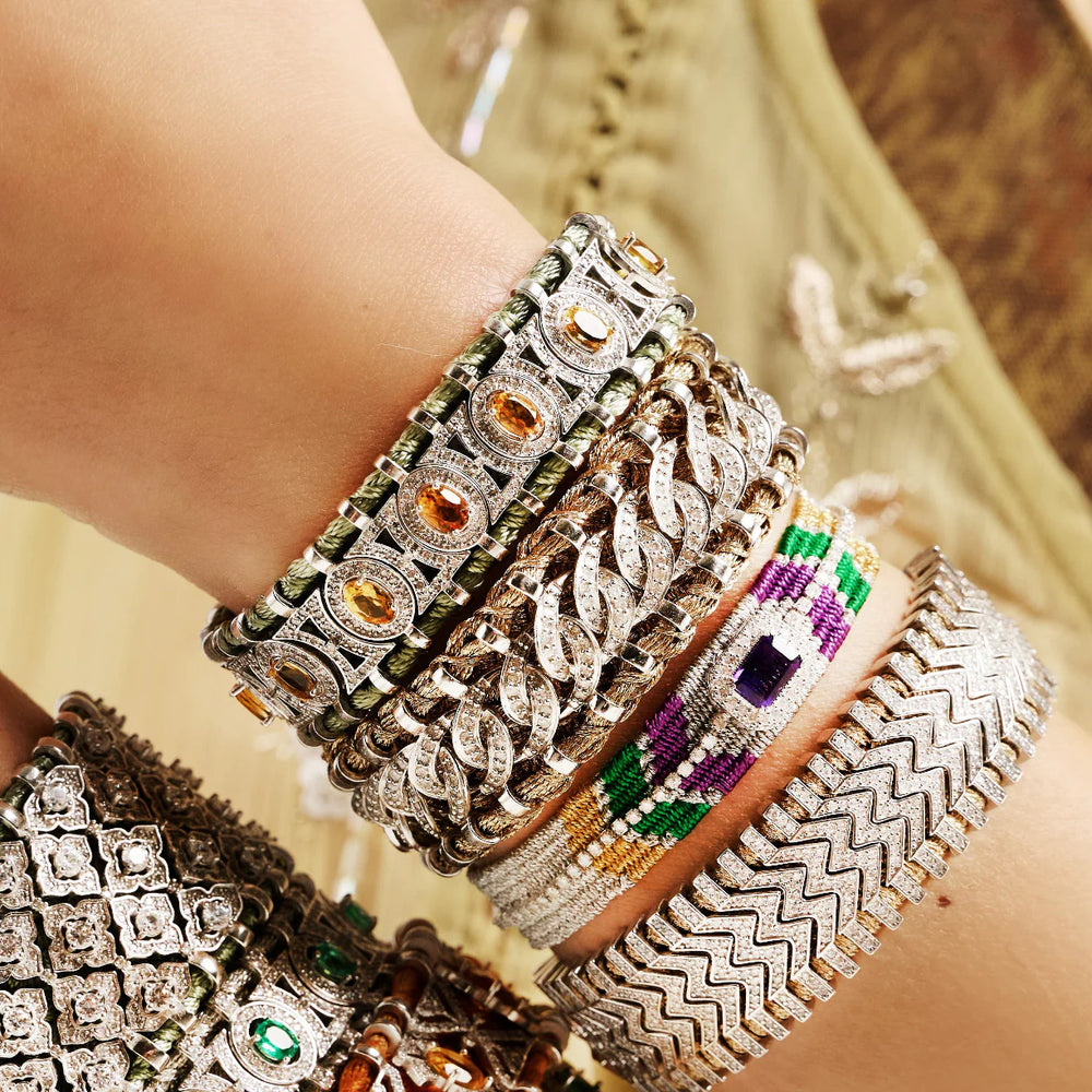 Bracelet Van Den Abeele Sao Paulo Moss - Citrines