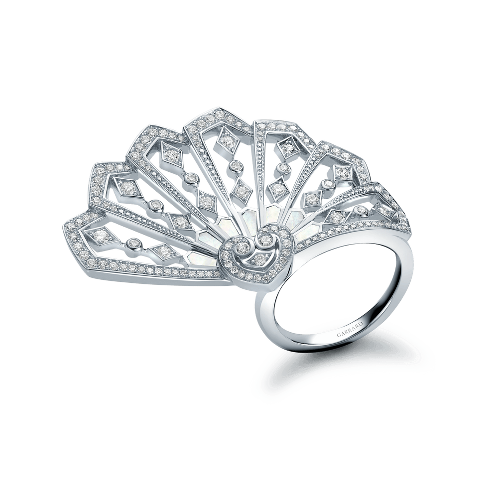 Bague Fanfare en diamant et nacre - 2015313