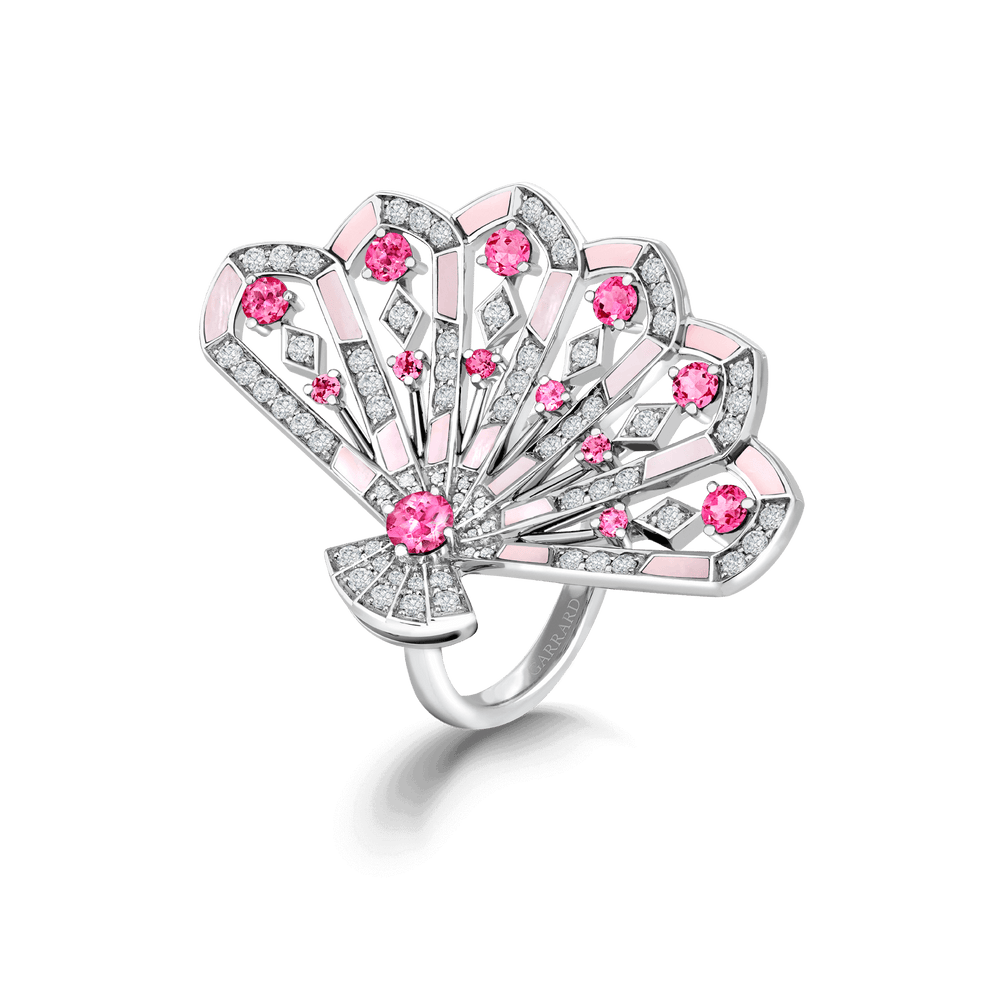 Bague Fanfare Symphony en diamant et tourmaline rose - 2017284