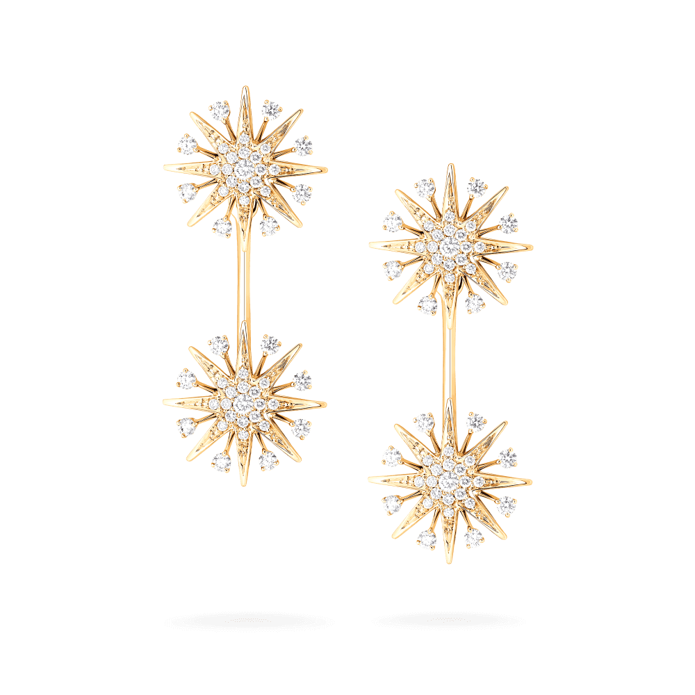 Boucles d'oreilles pendantes en diamant Starlight - 2019155