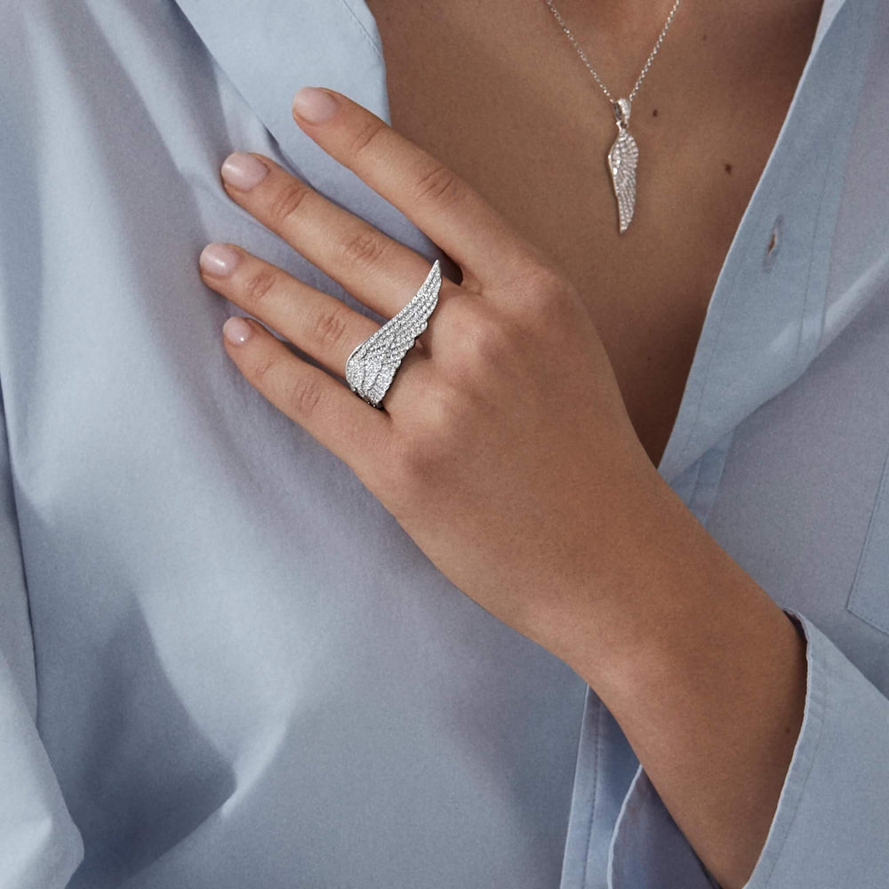 Bague Wings Classic Large Diamant - 2006816
