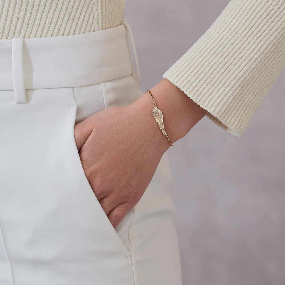 Bracelet Wings Classic Mini Icons en diamant - 2012512