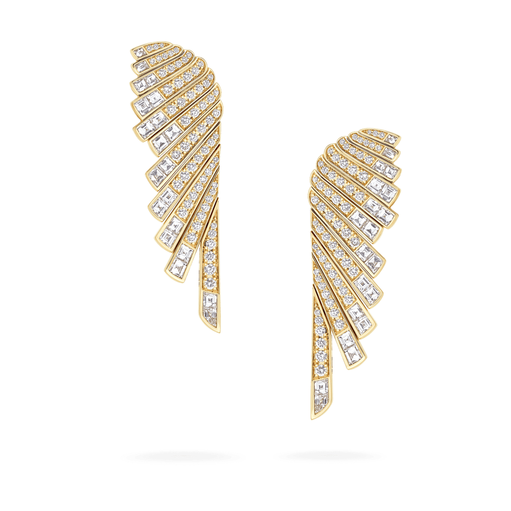 Boucles d'oreilles en diamant Wings Rising - 2018677