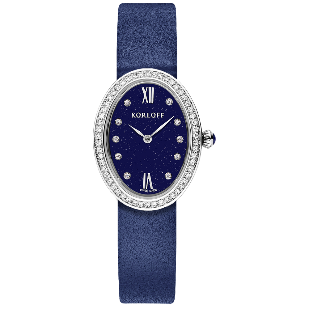 Montre Korloff JDT Aventurine bleue et diamants - 04WA830114