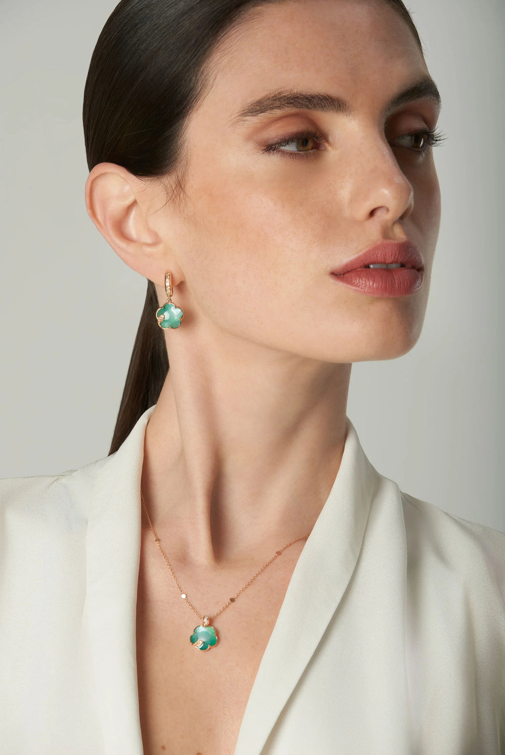 BOUCLES D'OREILLES PETIT JOLI LUNAIRE 16591R