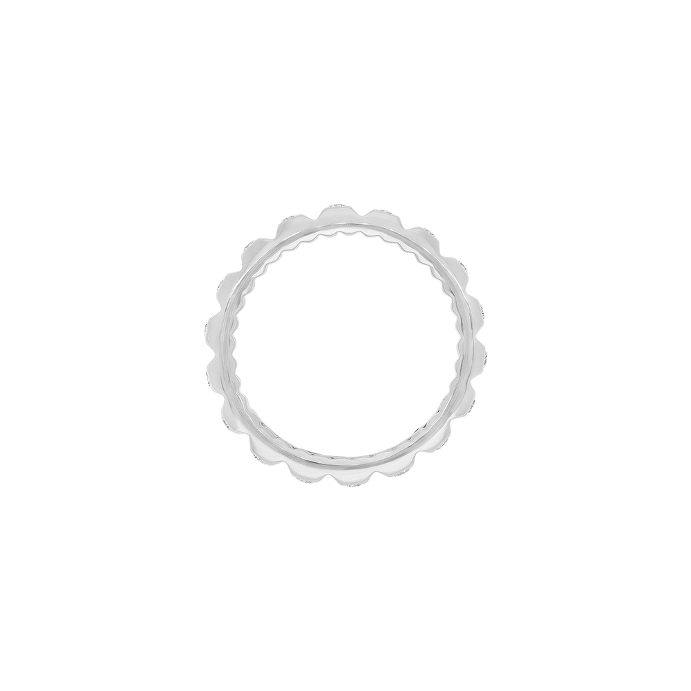 Bague Korloff Korlove or blanc et diamants - JKVR03WG/FD