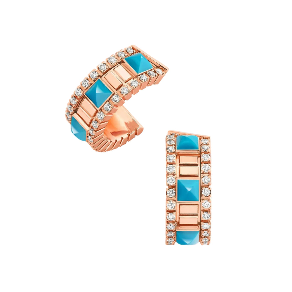 Boucles d'oreilles Marli New York créoles mini diamants LIFE-E1RGTQ