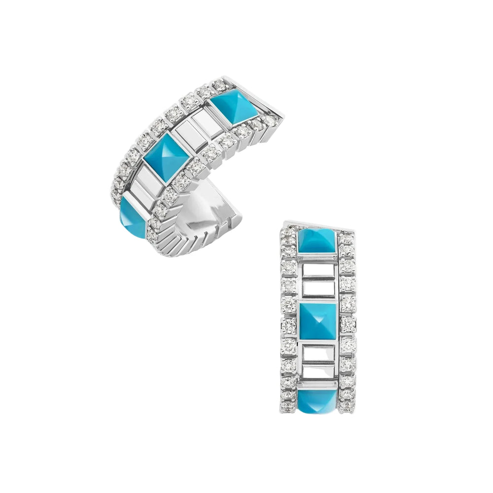 Boucles d'oreilles Marli New York créoles mini diamants LIFE-E1WGTQ