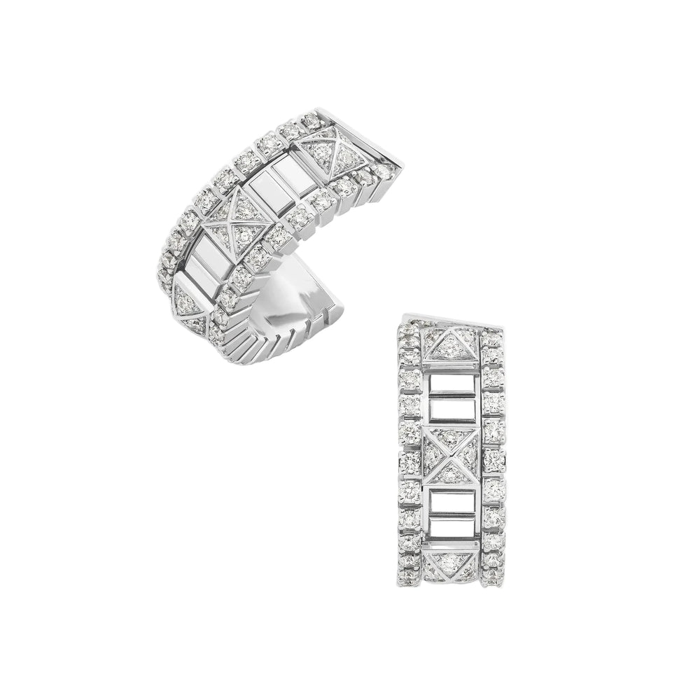 Boucles d'oreilles Marli New York mini créoles en diamants LIFE-E3WGDD