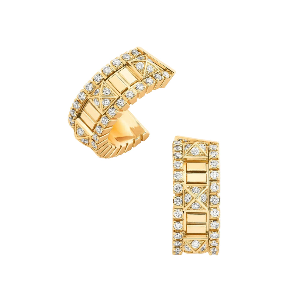 Boucles d'oreilles Marli New York mini créoles en diamants LIFE-E3YGDD