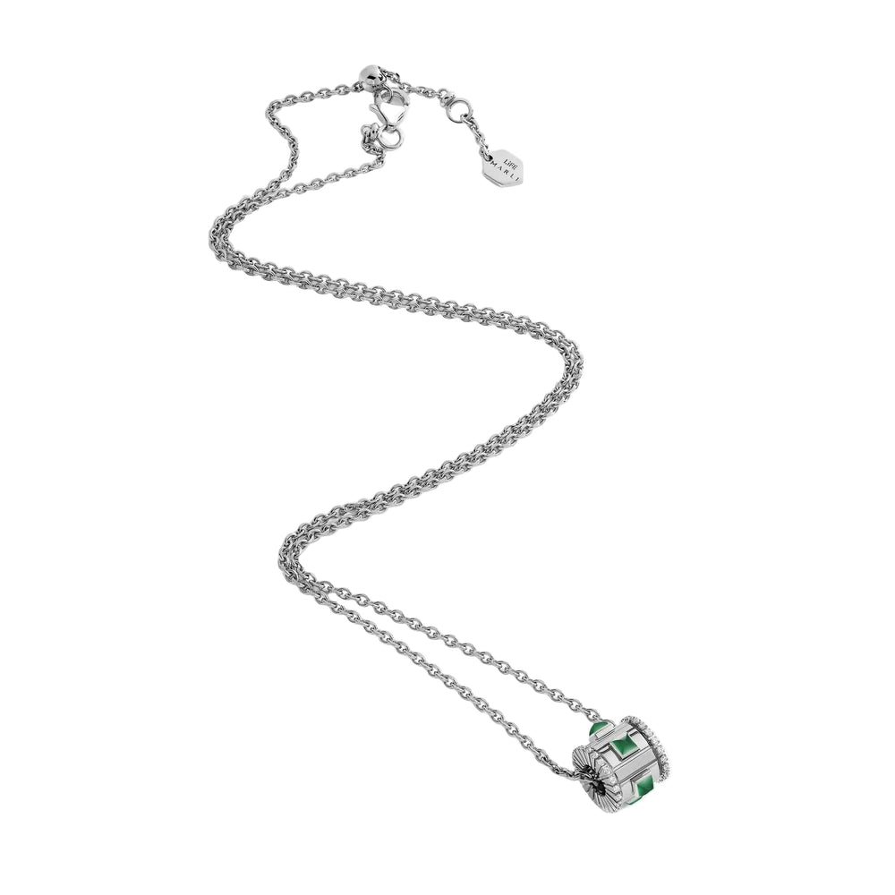 Collier Marli New York pendentif rotatif en diamant LIFE-N1WGGA