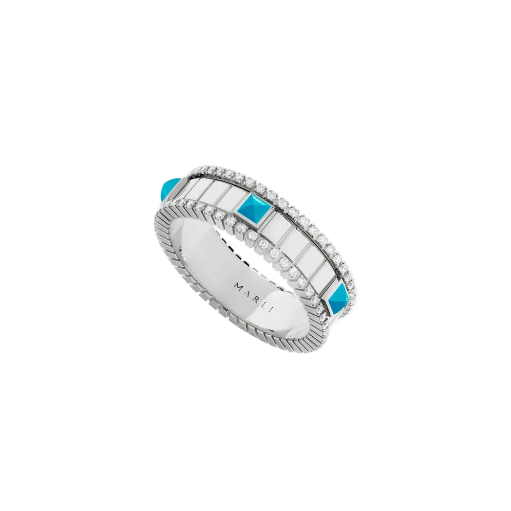 Bague Marli New York tournante en diamant LIFE-R1WGTQ