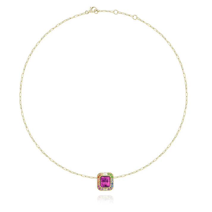Collier Van Den Abeele Margareth spécial tourmaline