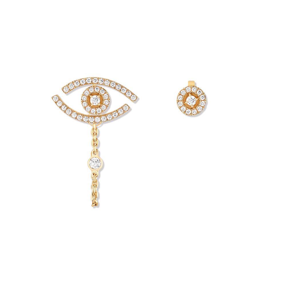 Boucles d'oreilles diamant femme Lucky Move 11349-YG