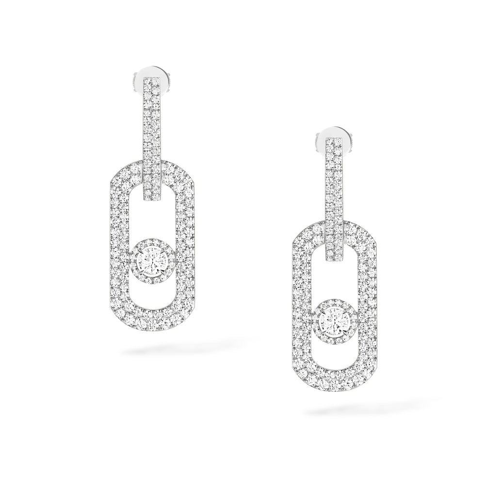 Boucles d'oreilles Messika So Move XL Pavées 13123-WG