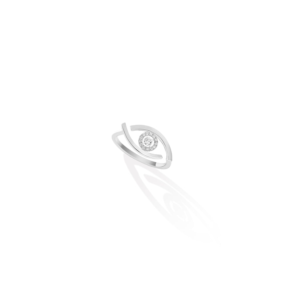 Bague diamant femme Lucky Eye 10036-WG