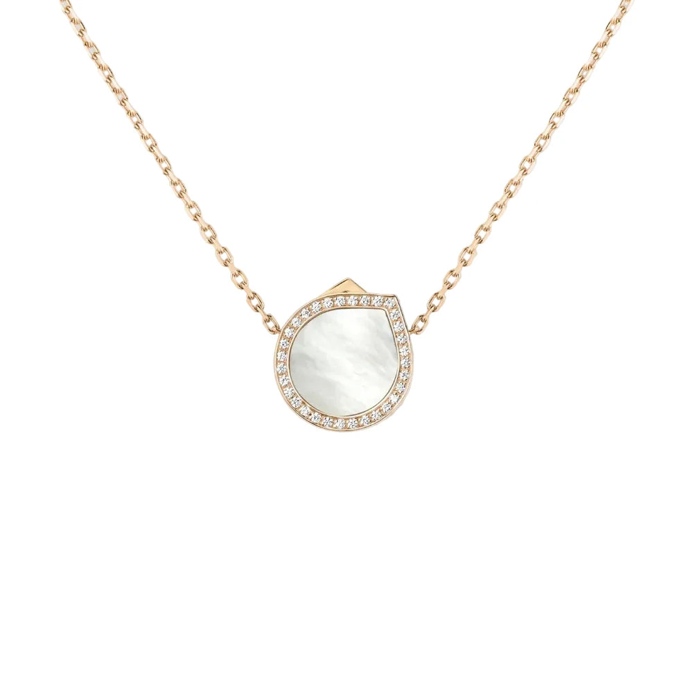 Pendentif Repossi Antifer en or rose avec nacre - PAF2ADPGN0000