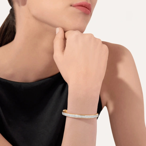Bracelet Jonc Iconica - PBC0101_O7WHR_DB000