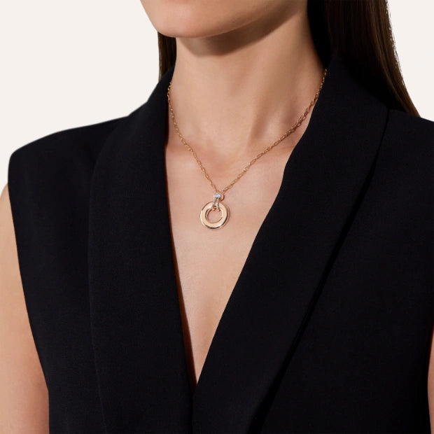 Collier Iconica avec pendentif - PCC4040_O7WHR_DB000
